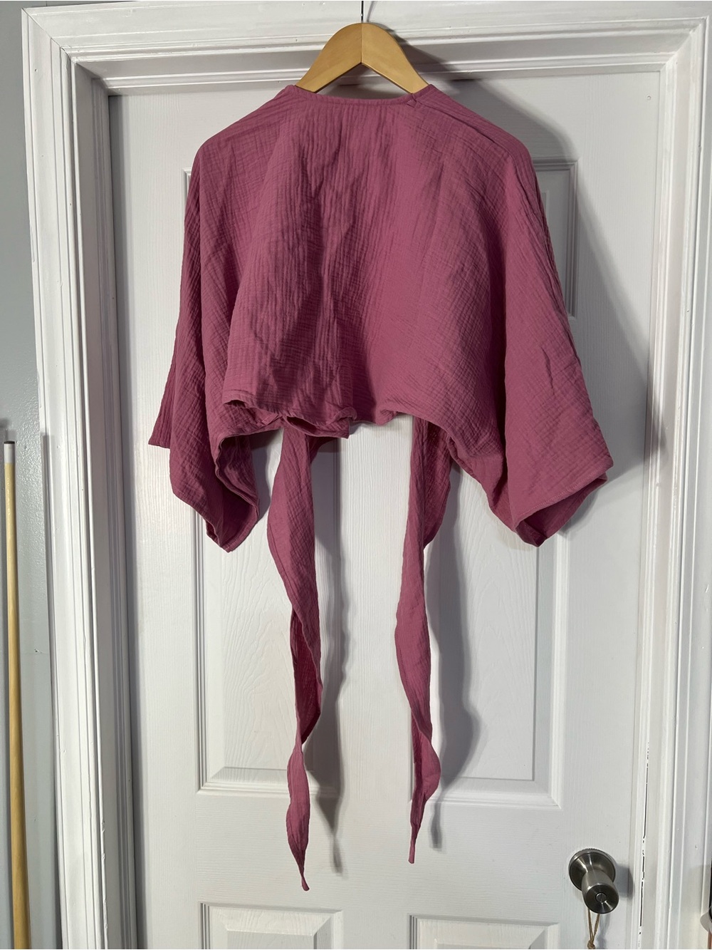 Commense Rose Mauve Lightweight Draped Shawl - Picture 2 of 4